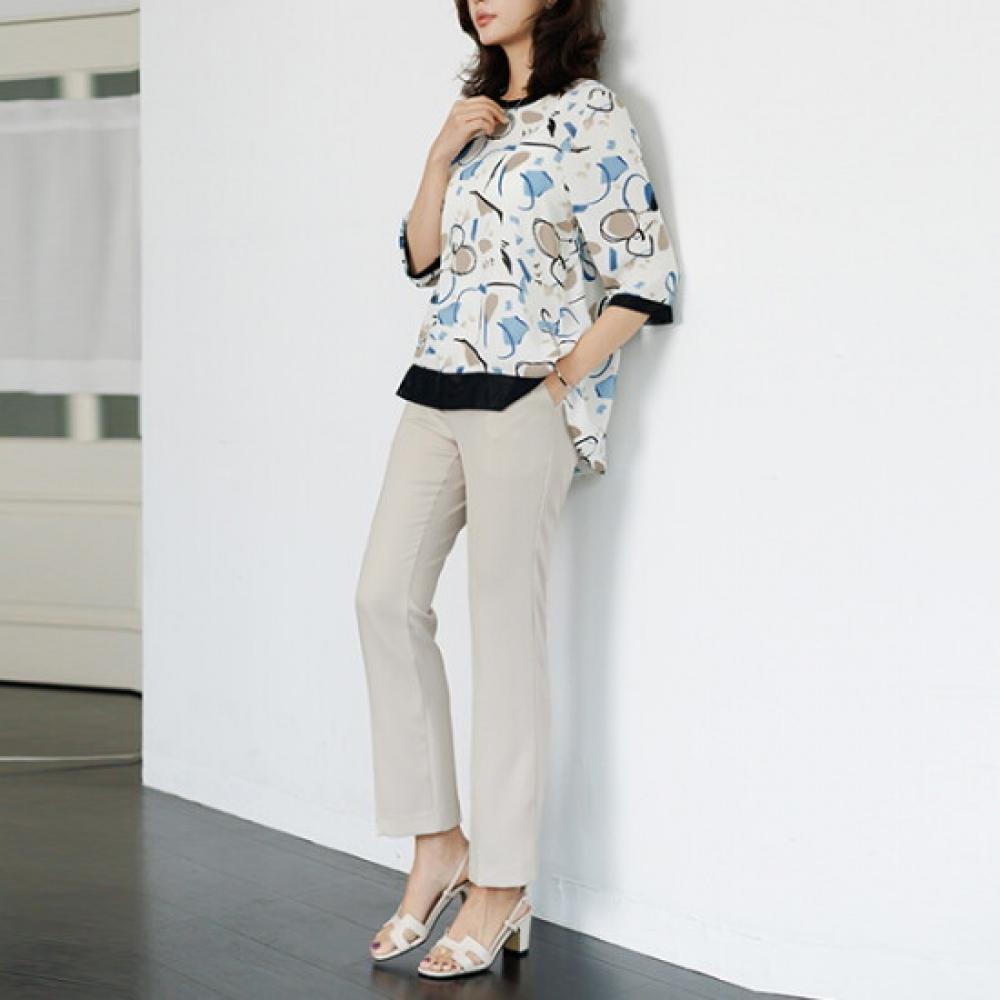 Dedra Women Rush Chalan T booTcuT panTs Summer pTe3016
