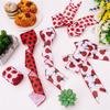 4 Roll Labybug Ribbon 5Yard/Roll Ladybird Ribbon Decorative Ribbon for Gift Wrapping, Party Decorations, Hair Bows