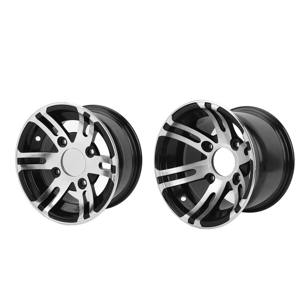 1Pc 10 Inch ATV Wheel Rim Universal High Strength ATV Aluminum Alloy Rim for Go Karts Golf Cart