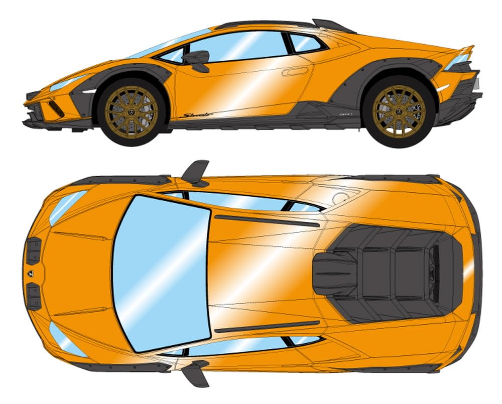 

Макияж EIDOLON Lamborghini Huracan Stellato 2024 Матовый Жемчужно-оранжевый Готовое изделие EM738D 1/43