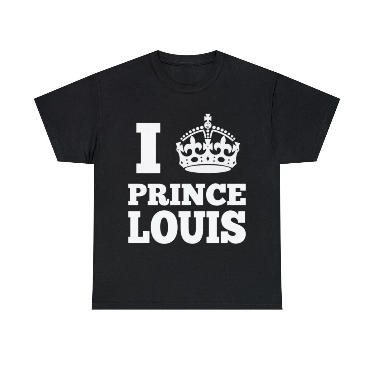 I Love Prince Louis Graphic Tee Shirt, S-5XL M