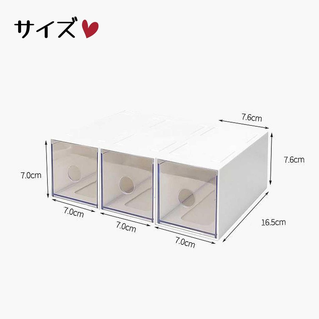 Set of 3 Can Badge Storage Drawer Can Badge Display Can Badge Display Acrylic Scratch and Dirt Jewelry Storage for Fan Anime Miscellaneous Small Fits