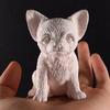 Silicone Candle Moulds Soap Molds French Bulldog Shape Wax Mould Hand-Making Mold Hand-Making Accessories for Wax Craft
