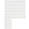 Learning Resources English Ruled 4-Line Sheets, Magnetic, Set of 9, for Teachers, Classroom, School, Whiteboard, LER3232, Authentic