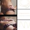 European & American Style Sexy Hollow Heart Waist Chain - Summer Beach Bikini Body Jewelry