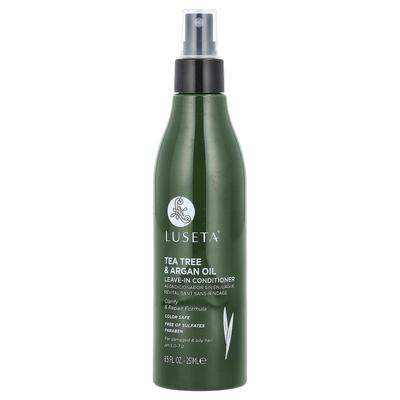 Tea Tree & Argan Oil, Leave-In Conditioner, for Damaged and Oily Hair, 8.5 Fl Oz (251 Ml)