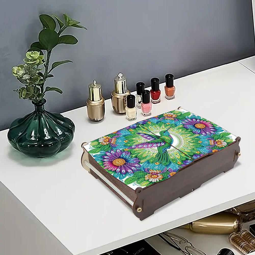 Diamond Painting Holder Case Large Capacity DIY 5D Diamond Painting Jewelry Box Diamond Art Jewelry Storage Case for Women Girls