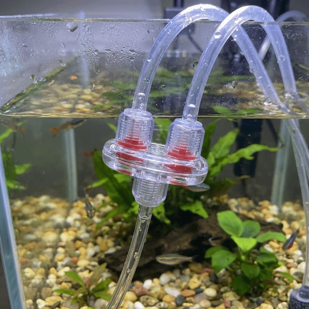 6 Stück Anti-Abfall-Aquarium-Luftpumpe Steuerungsventile Professionelle Anti-Korrosions-Oxygenierungspumpe Rückschlagventil Kunststoff