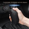 1PC PU Leather Car Shift Knob Cover – Non-Slip Wear-Resistant Automatic Gear Handle Cover Universal Fit for Auto Interior