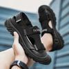 Summer Simple and Comfortable Men's Sandals Fashion All-match Breathable Beach Shoes Outdoor Non-slip Walking Male Casual Shoes