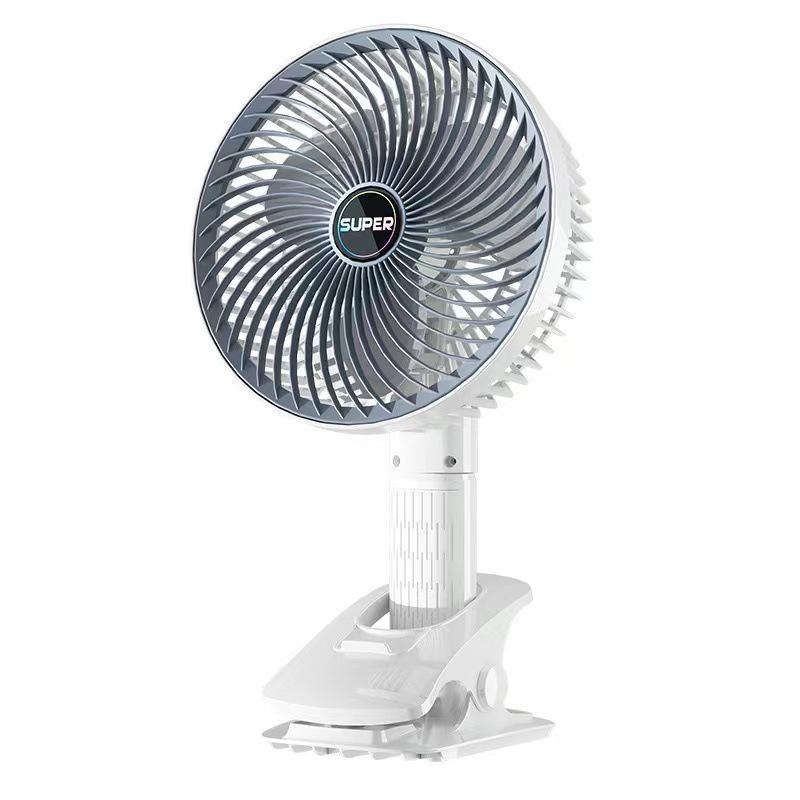 Multi-Functional Clip Fan: Desktop, Outdoor, Dormitory & Bedside Use 6-inch