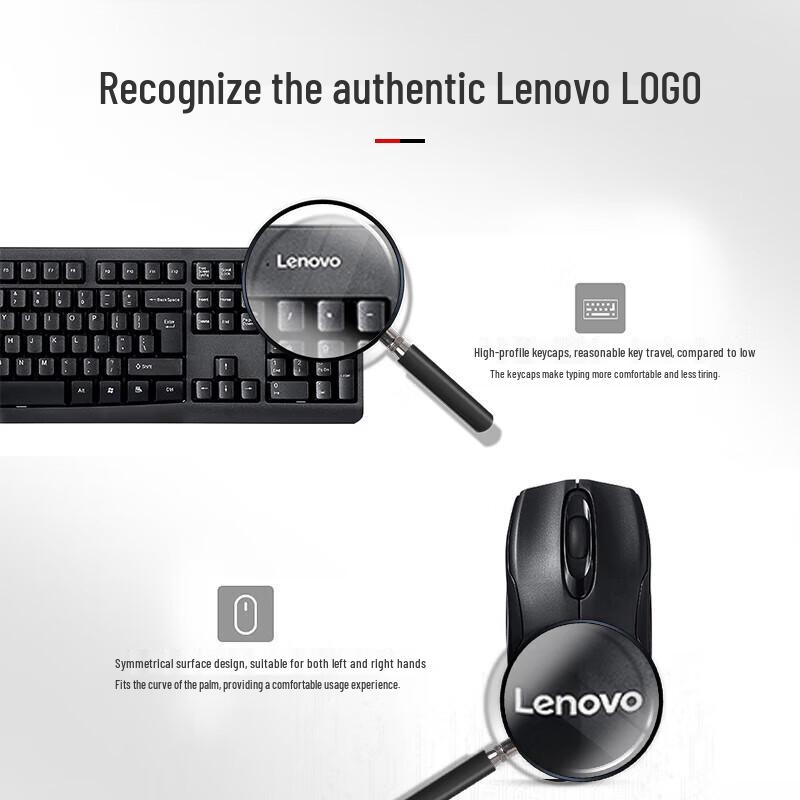 Lenovo KN101 Wireless Keyboard and Mouse Combo