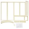 Arch Backdrop Stand with 2 Flower Stands & Balloon Arch Stand for Wedding Parties & Event Setups balloon arch kit