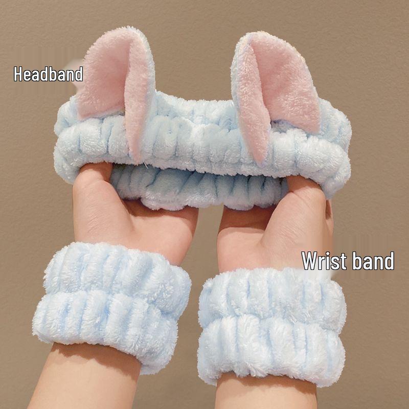 Waterproof Face Washing Wristband: Absorbent, Moisture-Proof Sleeve & Splash-Resistant Bracelet