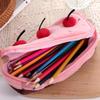 Cosmetic Bags Plush Pen Bag Large Capacity Pencil Pouch Creative Stationery Bag Student Gift