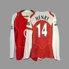 Retro Long Sleeve Football Jersey - Beckham Zidane Messi Ronaldo Classic Soccer Shirt