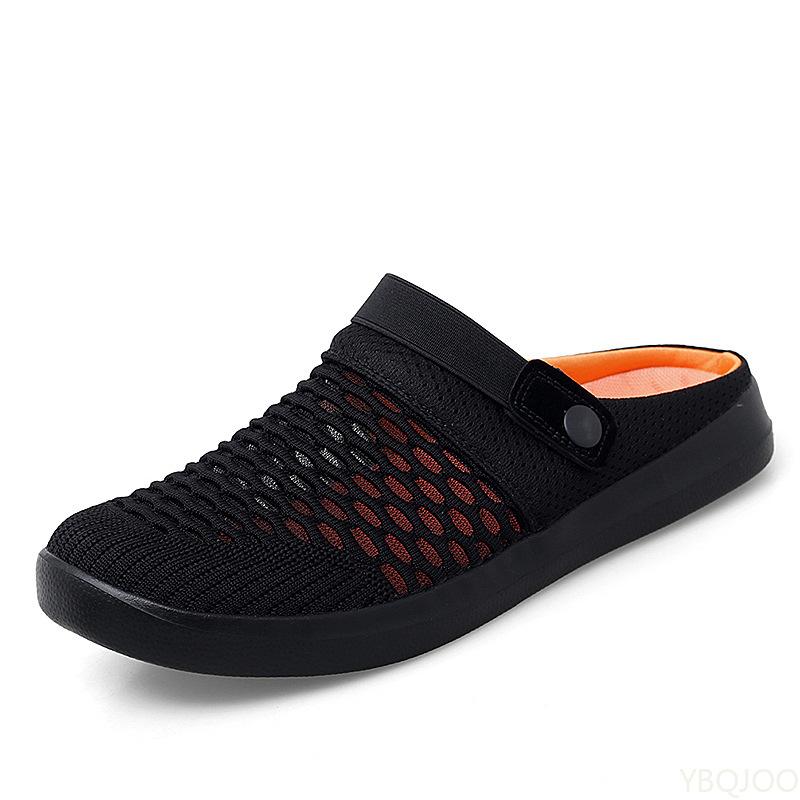 Comfortable Mesh Garden Shoes For Men 2026 New Summer AntiSlip Lightweight Slippers Men Clogs Sandalias Hombre Man Beach Sandals