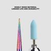 10pcs Nail Drill Bits Set Tungsten Steel Ceramics Professional Less Dust Cuticle Remover Bits