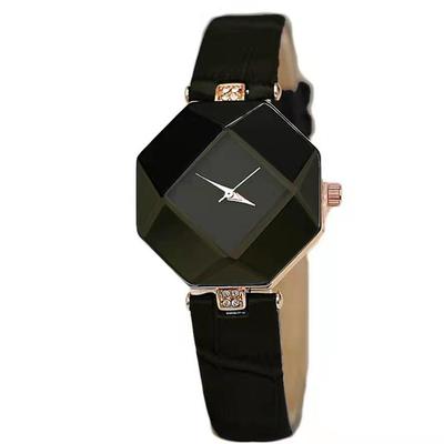 Korean Style Rhombic Prism Fashion Ladies Watch