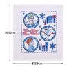Skater Disney Frozen 2 Handkerchiefs, 3-Piece Set, 100% Cotton, Perfect for Mealtime, Picnics, and Everyday Use