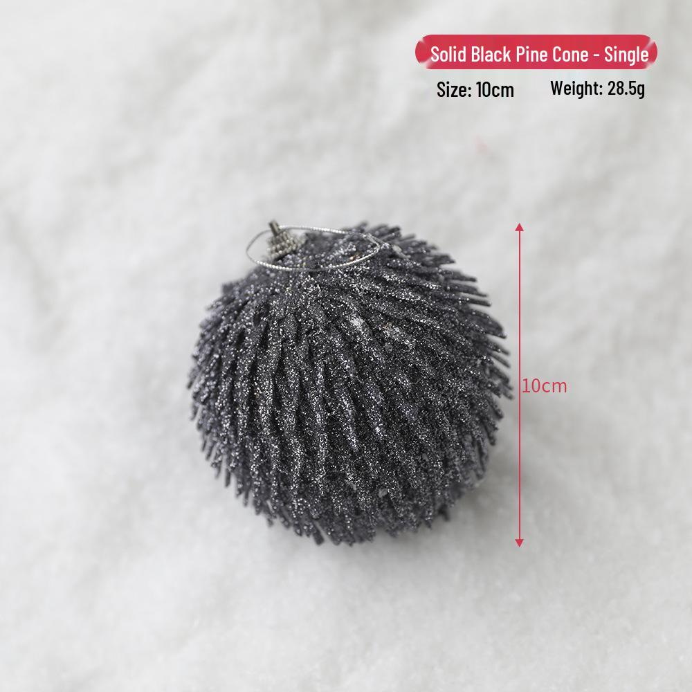 DIY Painted Foam Christmas Ornament: Snowflake & Irregular Pompon Balls