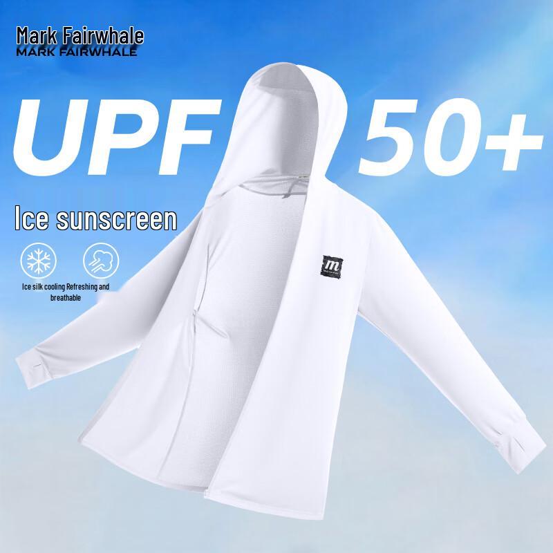 Mark Fairwhale Men's UPF50+ Cooling Hooded Sun Protection Jacket