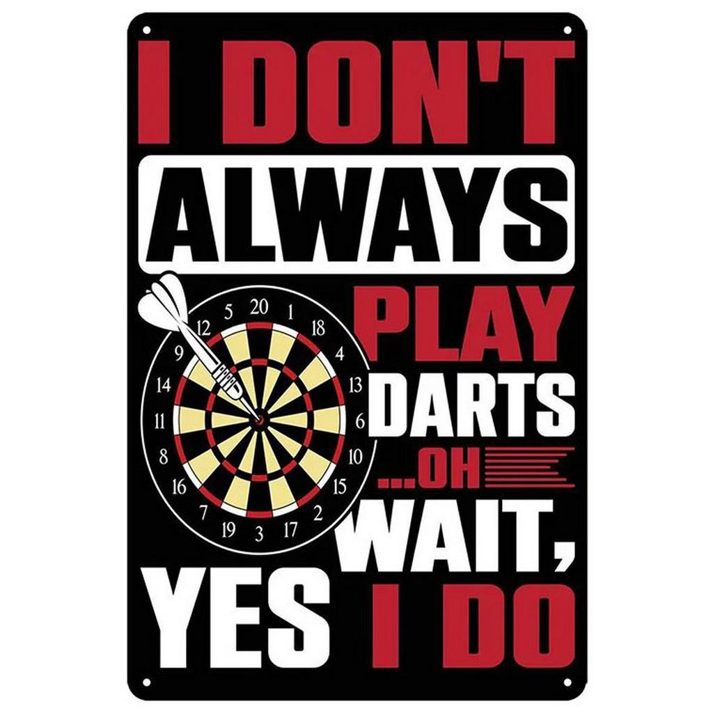 No Beer No Darts Plaque Metal Tin Signs Wall Art Decoration Vintage Posters Iron Painting for Man Cave Home Cafe Garden Club