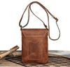 Genuine Leather Cellphone Pouch With Shoulder Strap Men Women Shoulder Bag Small Crossbody Bag Fashion Sling Bag For Outdoor