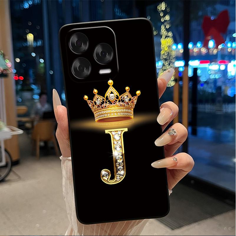 Case For ZTE Blade V70 Vita/Nubia V70 Design Soft Silicone Black Case Shockproof Beautiful Trendy Crown Letter Pattern Shell