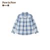 PawinPaw Cartoon Bear Boys' Plaid Shirt