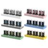 IPS Nixie Tube Clock 6 Bit IPS LCD Screen Retro Room Decor Creative Electronic Clock for Table Dorm Study Shelf Living Room