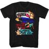 Pop Summer Street Fighter (1990s) Champion Street Fighter Video Game Character Printable Unisexs ShortSleeved TShirt