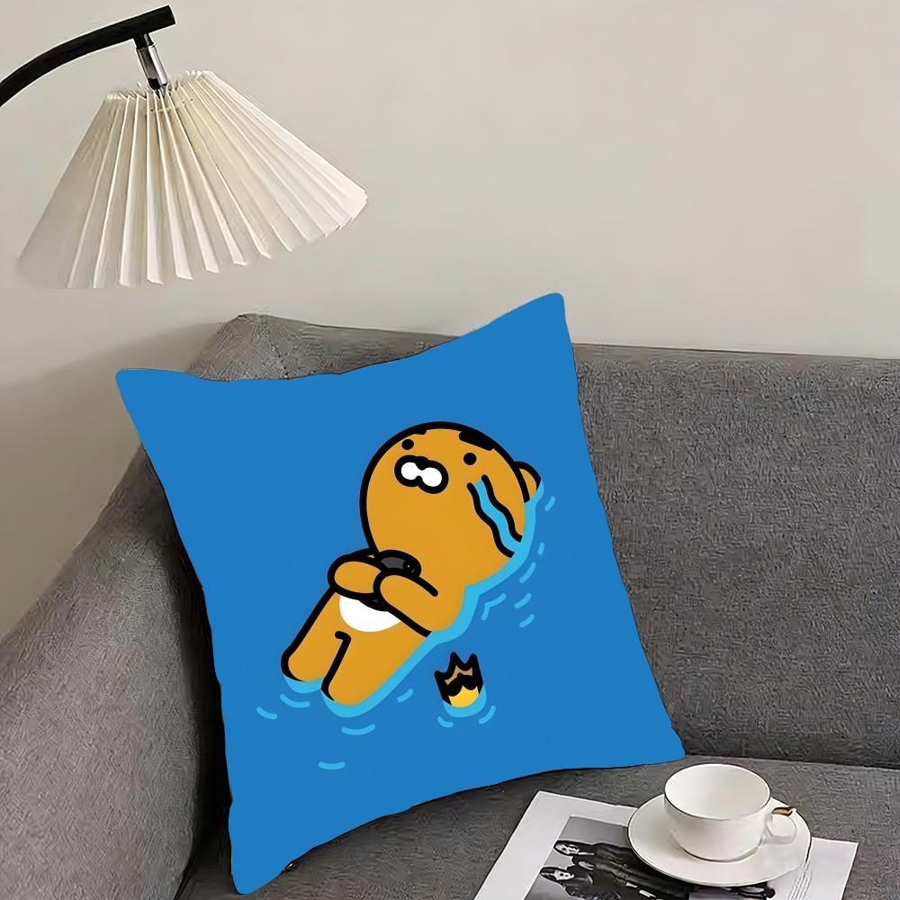 R-Ryan Kakaoo Cute Cushion Cover Pillowcase Ultra Soft Skin Friendly Fabric Cloud Like Comfort & Concealed Zipper