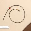 DIY Extremely Fine 1mm String Lucky Beads Anklet Carrying Strap