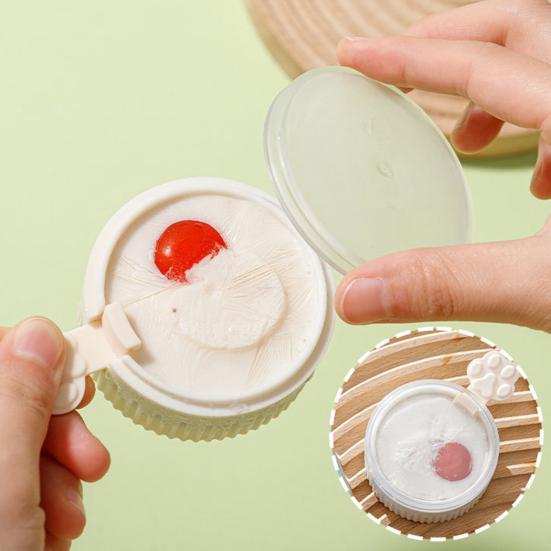 Isbitform med lokk Gjenbrukbare ispinnerformer for iskrem, sorbeter, yoghurt, desserter BPA-fri isbitform