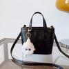 Fashion Shoulder Bag Women's  Summer New Printed Bucket Bag Cute Casual Trend Versatile Diagonal Span Handbag
