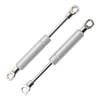 Motoforti Universell Løftestøtte Gassfjær 6"/150mm 10Ib/45N/4.5kg Metall Sølvfarget 2 stk