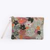 High-end sequined woven dinner bag New embroidery clutch bag Summer niche straw woven bag Fashion women's envelope bag