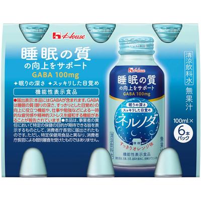 House Wellness Foods Nerunoda Drink 100ml x 6 Entspannung und Schlaf Guter Lebensstil Verbesserung Entspannung und Schlaf Gut