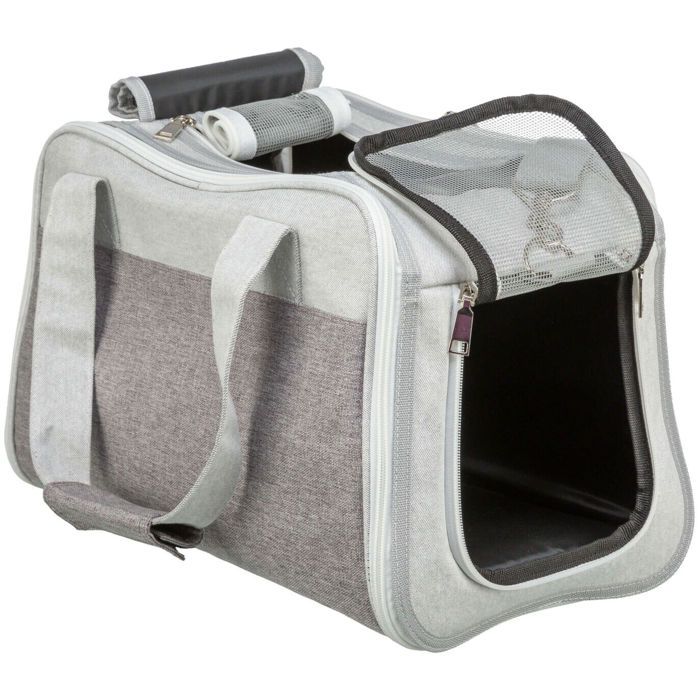 Sac de transport pour chien - TRIXIE - Libby - Gris - Polyester - Petit animal