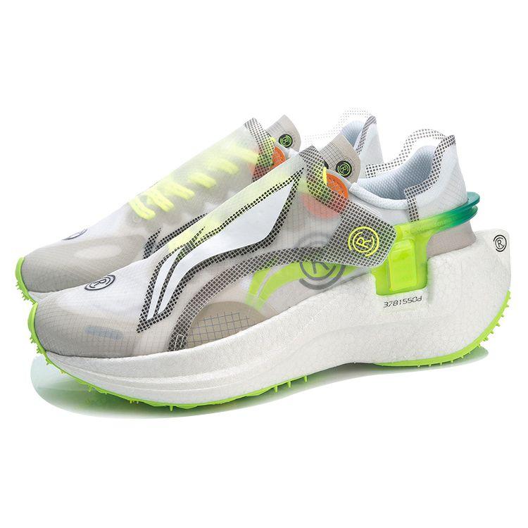 Li Ning Youxia Materiał TPU Wygodne Amortyzujące Antypoślizgowe Odporne na ścieranie Oddychające Lekkie Niskie Buty do biegania Damskie sneakersy ARHR096-2