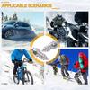 50/100pcs Universal Tire Studs Screws Nails Wheel Tyre Snow Spikes Set Anti-Slip Anti-Ice for Electric Scooter Truck Motorcycle