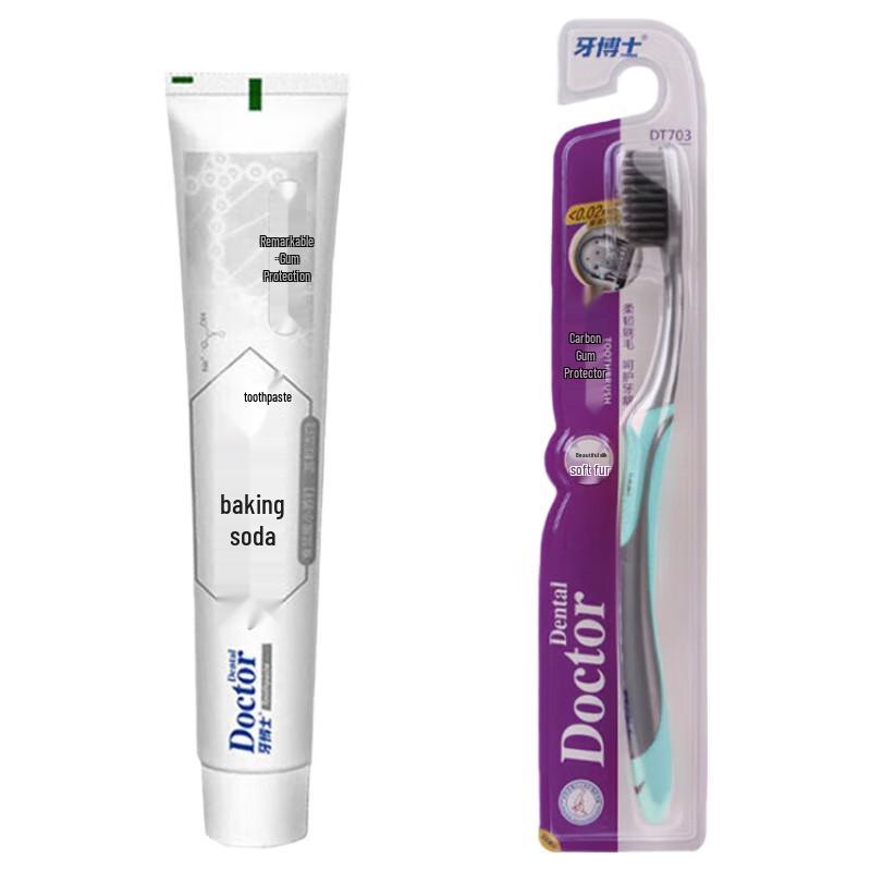 Dr. Toothpaste Baking Soda Gum Protection Set