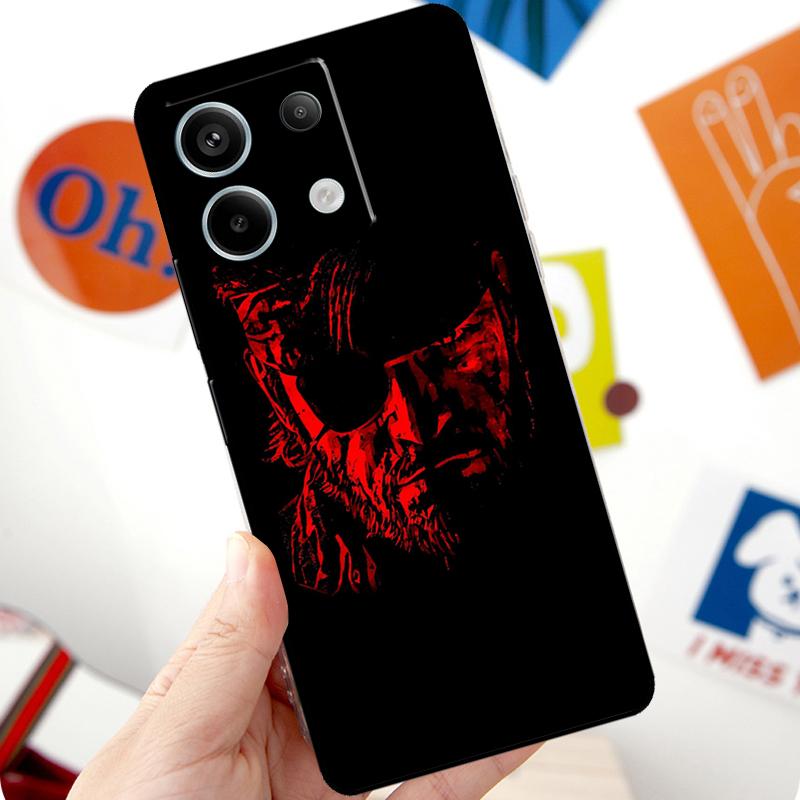 Metal Gear Solid Funda For Xiaomi Redmi Note 13 10 11 12 14 Pro 11S 12S Case For Redmi 15 12C 13C 14C 10C 15C