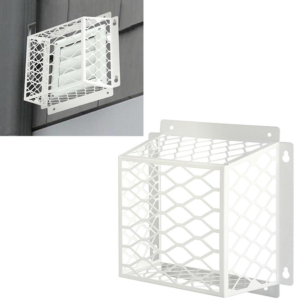 Stainless Steel Dryer Vents Covers Guard for Exhaust Fan Openings Protects Birds and Small Animals Easy Installation