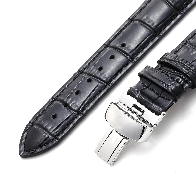 Echtes Leder Uhrenarmband für Tissot Le Locle T41 T006 PRC200 Uhrenarmband 18 19 20 22mm Armband Kostenloser Versand