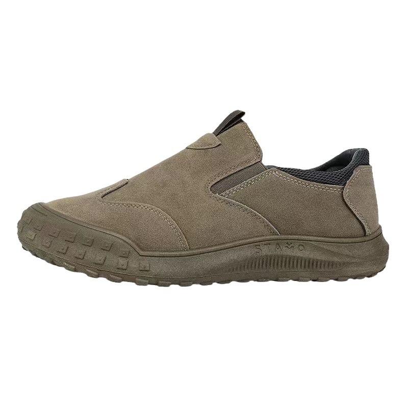 One-pedal Lazy Outdoor Tooling Shoes Casual Outer Wear Labor Insurance Shoes Men's Low-top Waterproof, Non-slip and Wear-resistant Indoor Men's Shoes