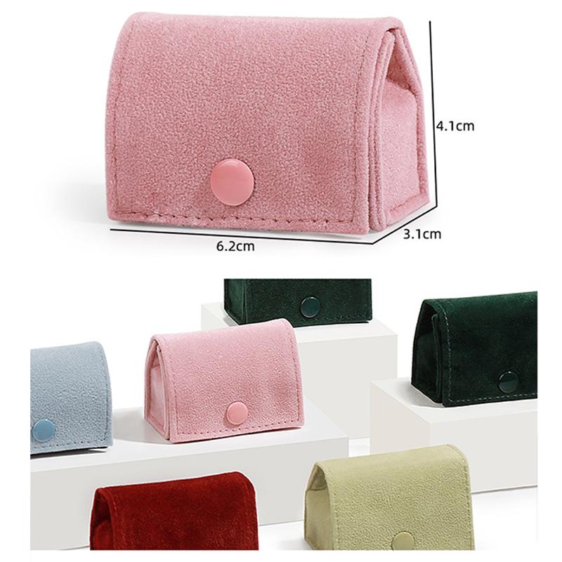 Velvet Rng Jewelry Box Multi-Purpose Portable Mini Storage Box Ornament Multi-Functional Jewelry Case Travel