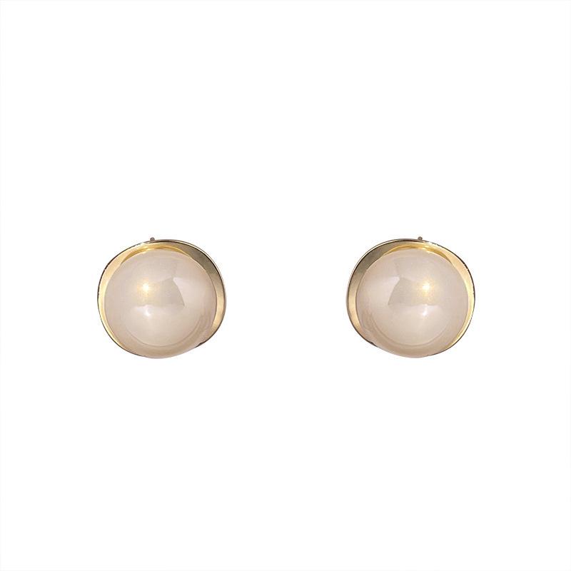 Retro Light Luxury Korean-Style Pearl Tassel Earrings for Women