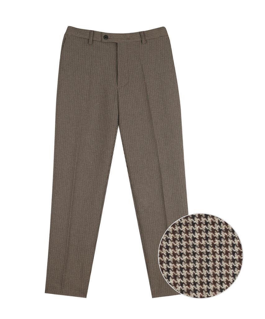 SUARE Houndstooth Banding Slacks
